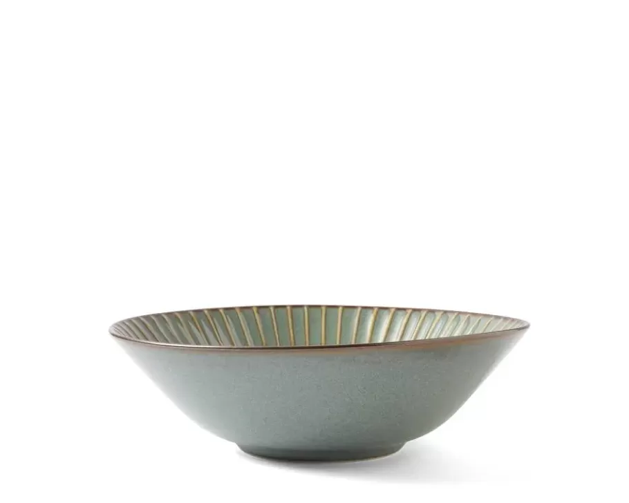 MIYA Company Shallow Bowls^Aiya Green 6.75" Bowl