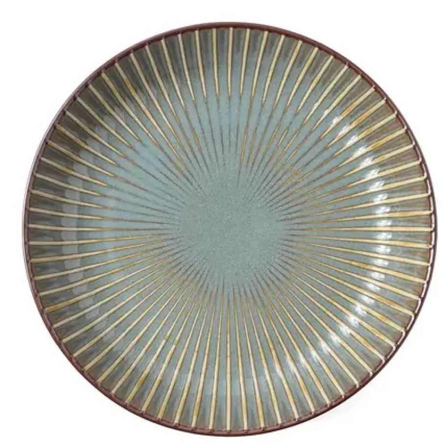 MIYA Company Medium Plates^Aiya Green 8.75" Plate