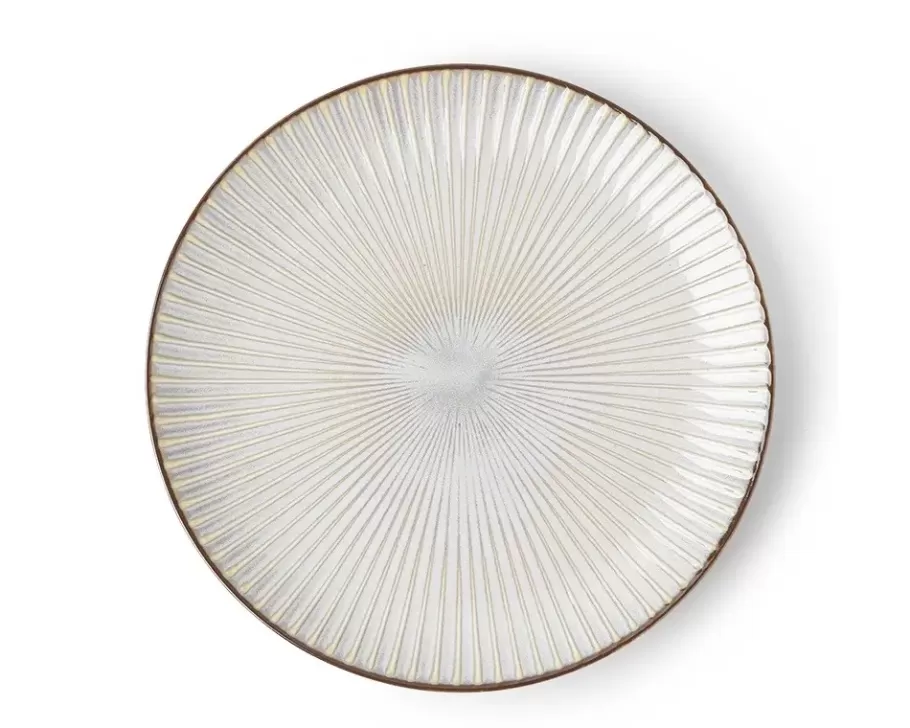 MIYA Company Large Plates^Aiya Ivory 9.25" Plate