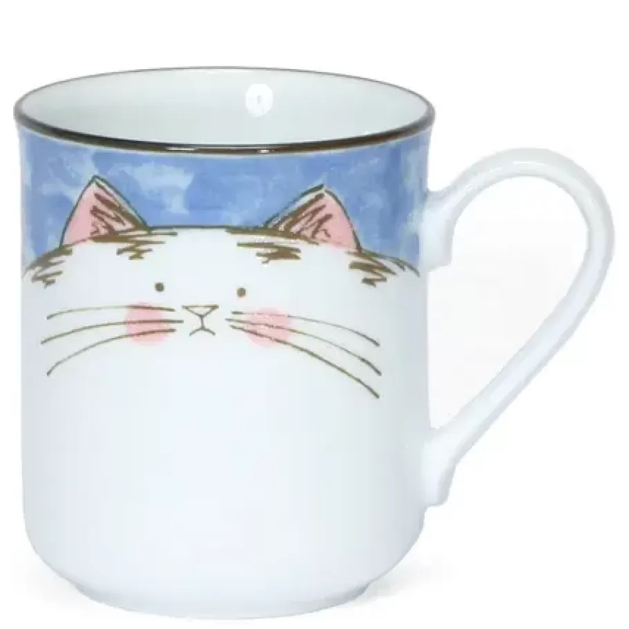 MIYA Company Cats^Blue Cat Mug