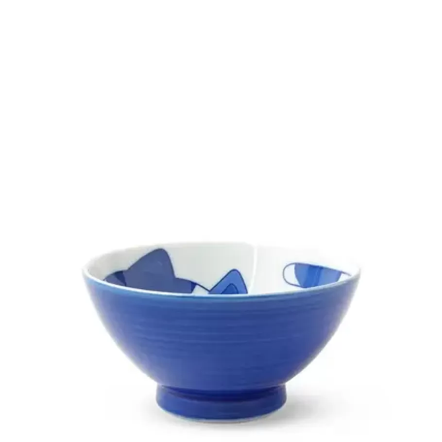 MIYA Company Bowls^Blue Cats 4.5" Rice Bowl