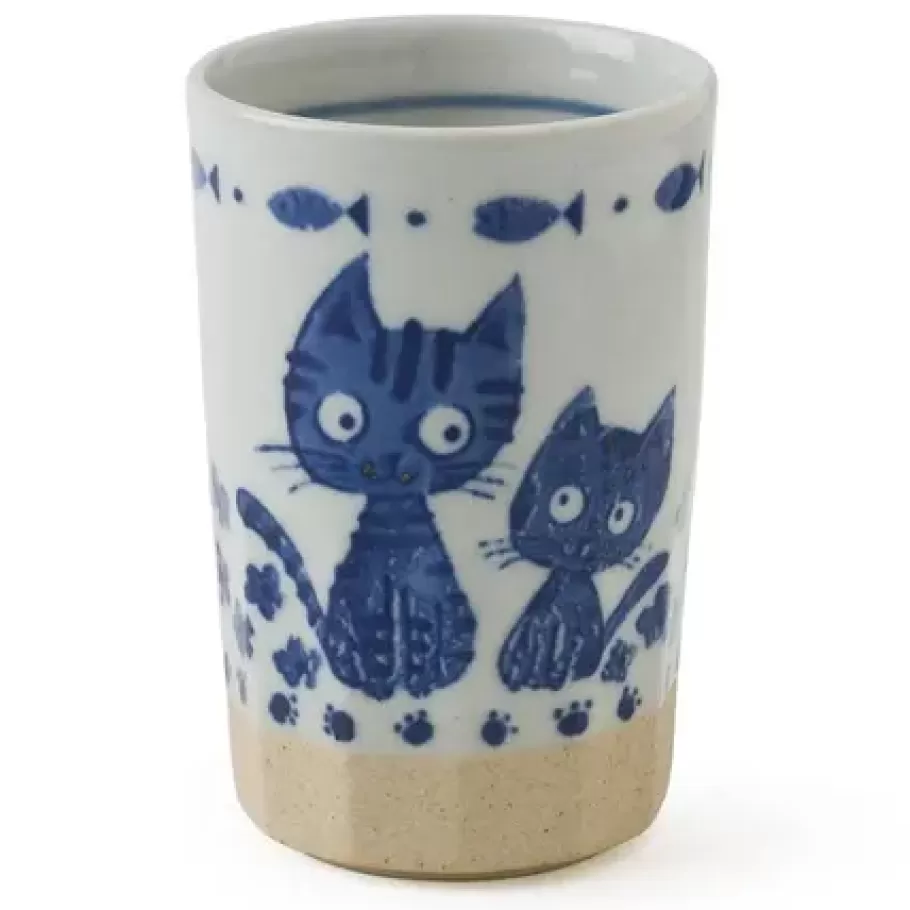 MIYA Company Cats^Blue Cats Cup 9 Oz.