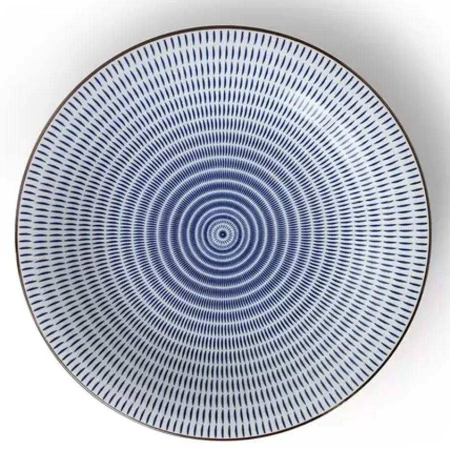 MIYA Company Large Plates^Blue Sen Navy 11" Plate