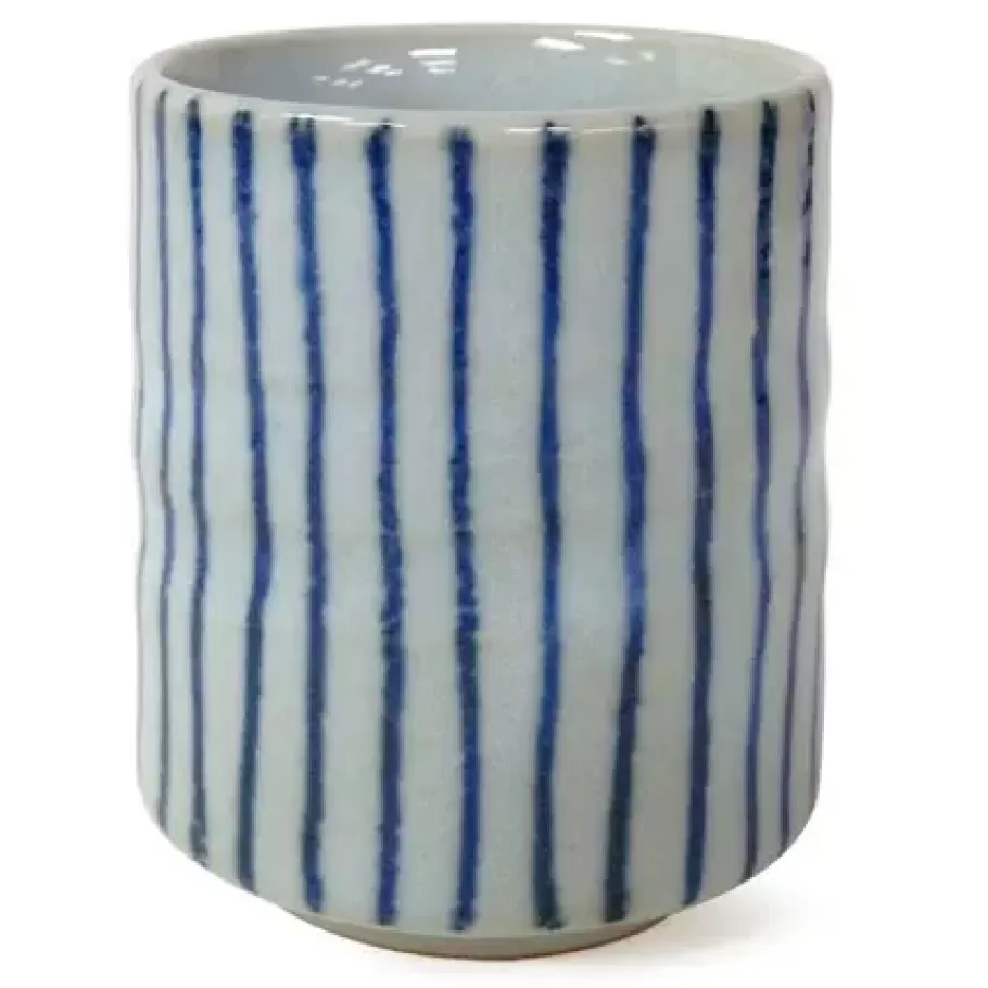 MIYA Company Teacups^Blue Stripes Teacup