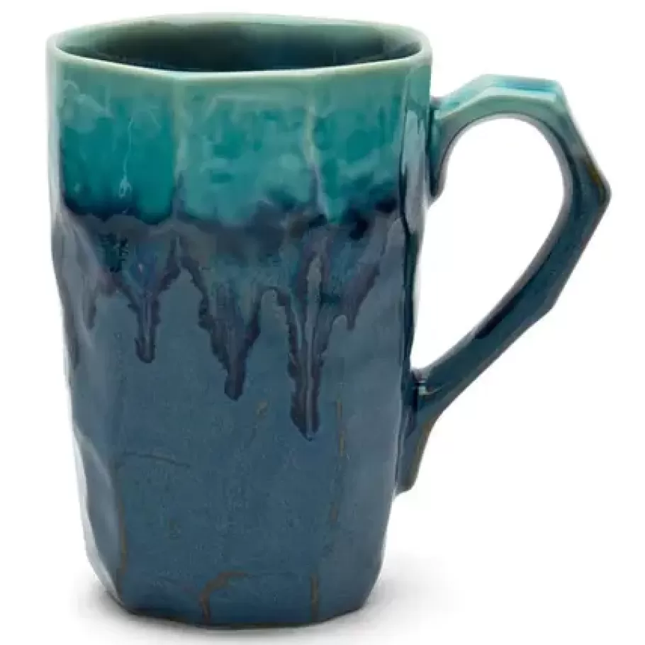 MIYA Company Mugs^Boulder Tall Mug - Ocean