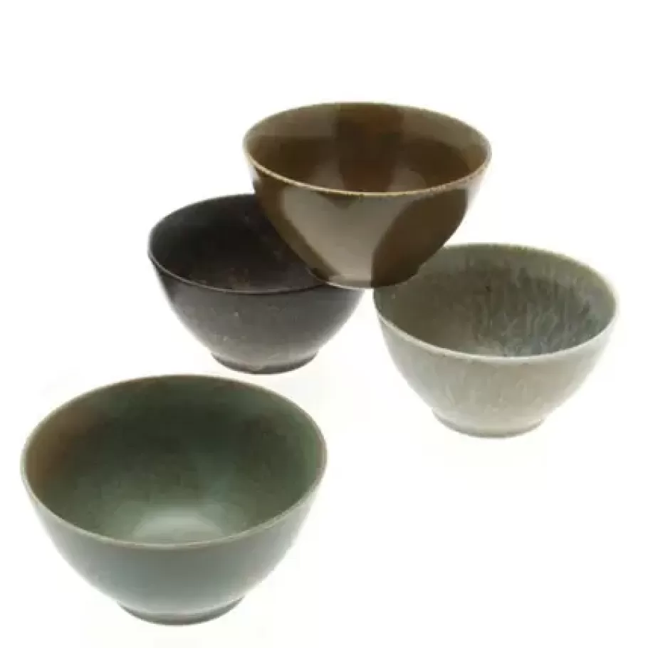 MIYA Company Bowl Sets^Bowl Set Pacific Forest Matte 4-5/8"