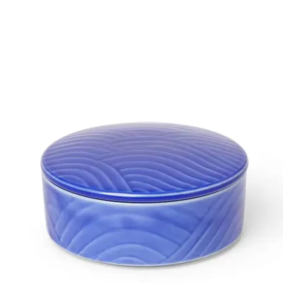 MIYA Company Small Bowls^Bowl With Cover Himari Blue