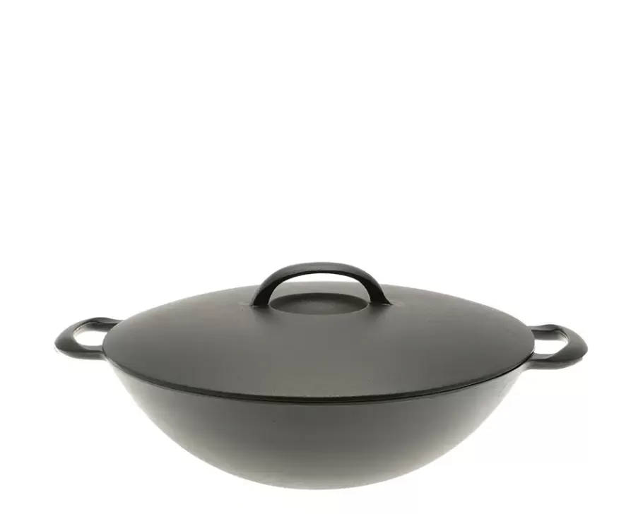 MIYA Company Other^Cast Iron Wok 12-1/2"