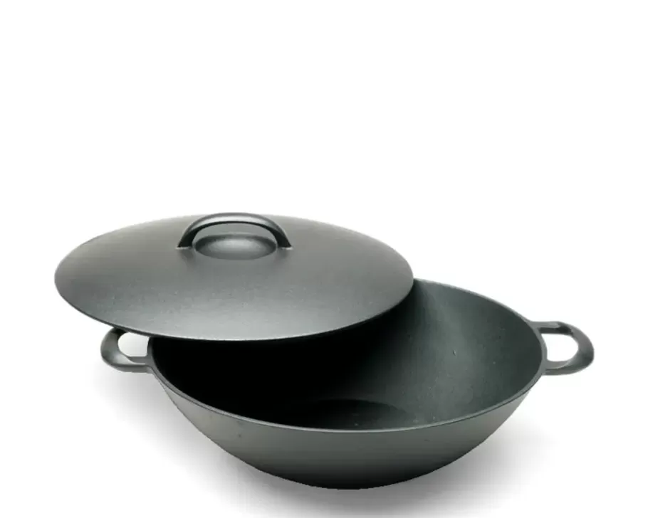 MIYA Company Other^Cast Iron Wok 12-1/2"