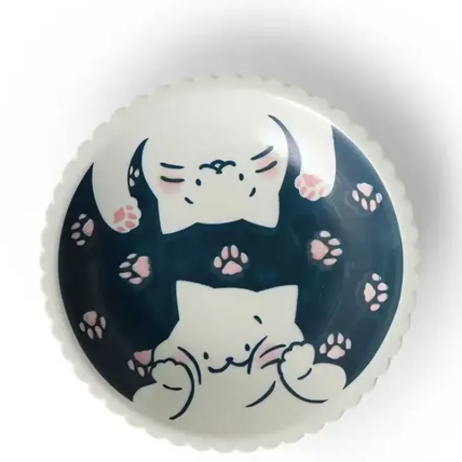 MIYA Company Plates^Cat Life 8.25" Plate