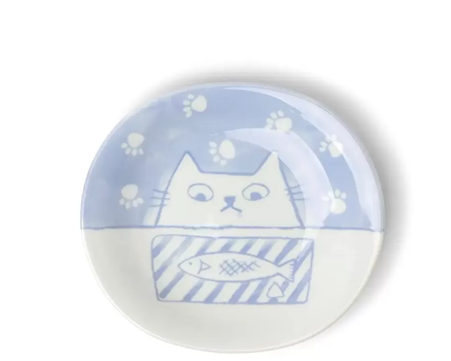 MIYA Company Plates^Cat Lunch Oval Plate