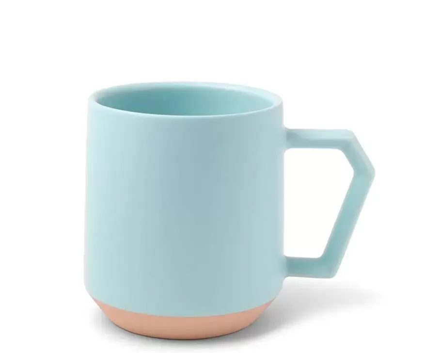 MIYA Company Mugs^Chips 12 Oz. Mug Pastel Blue