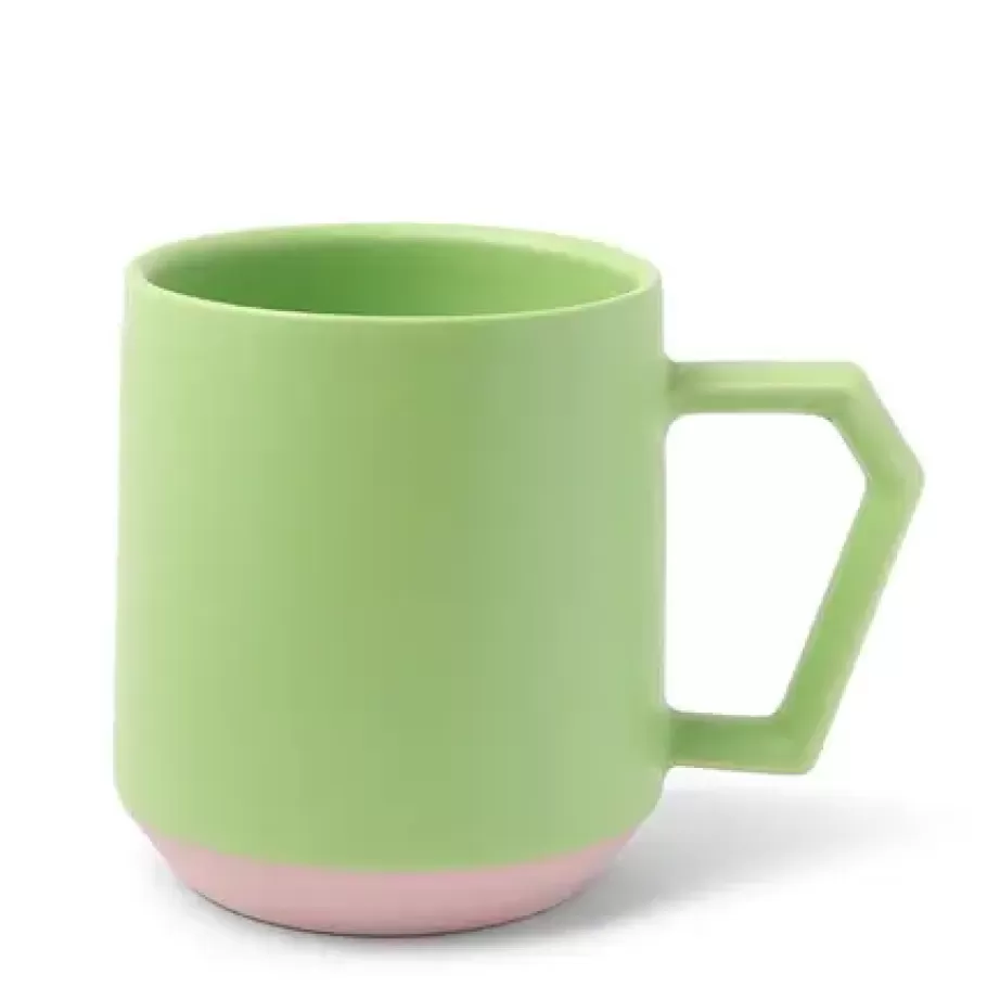 MIYA Company Mugs^Chips 12 Oz. Mug Pastel Green