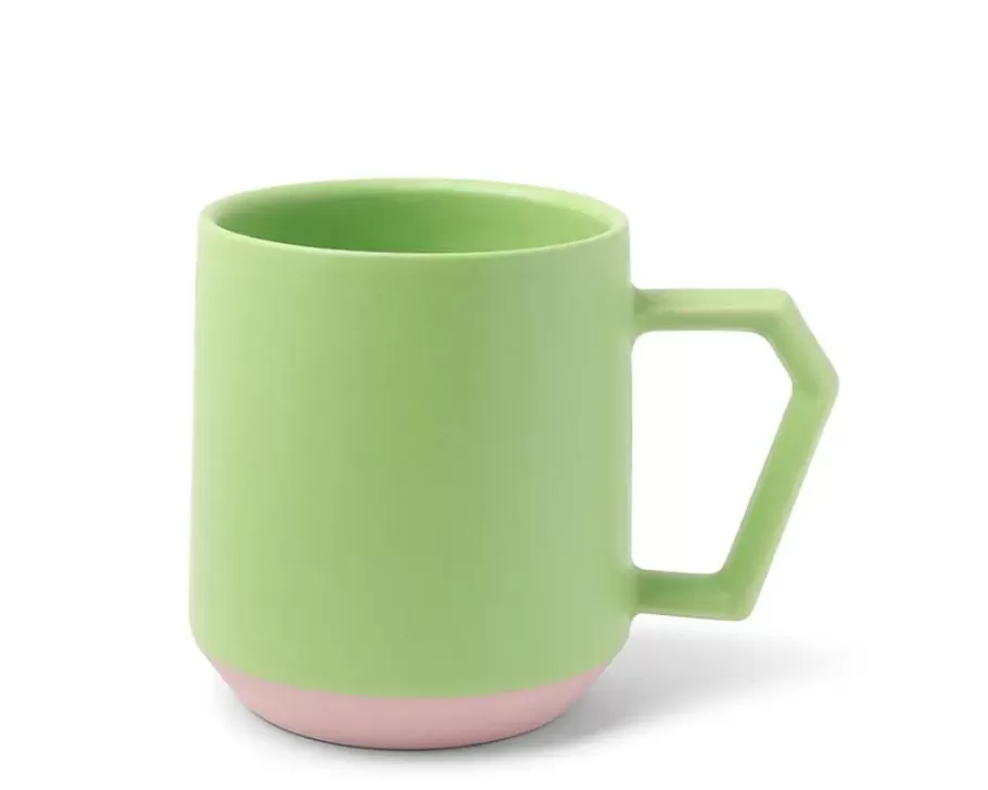 MIYA Company Mugs^Chips 12 Oz. Mug Pastel Green