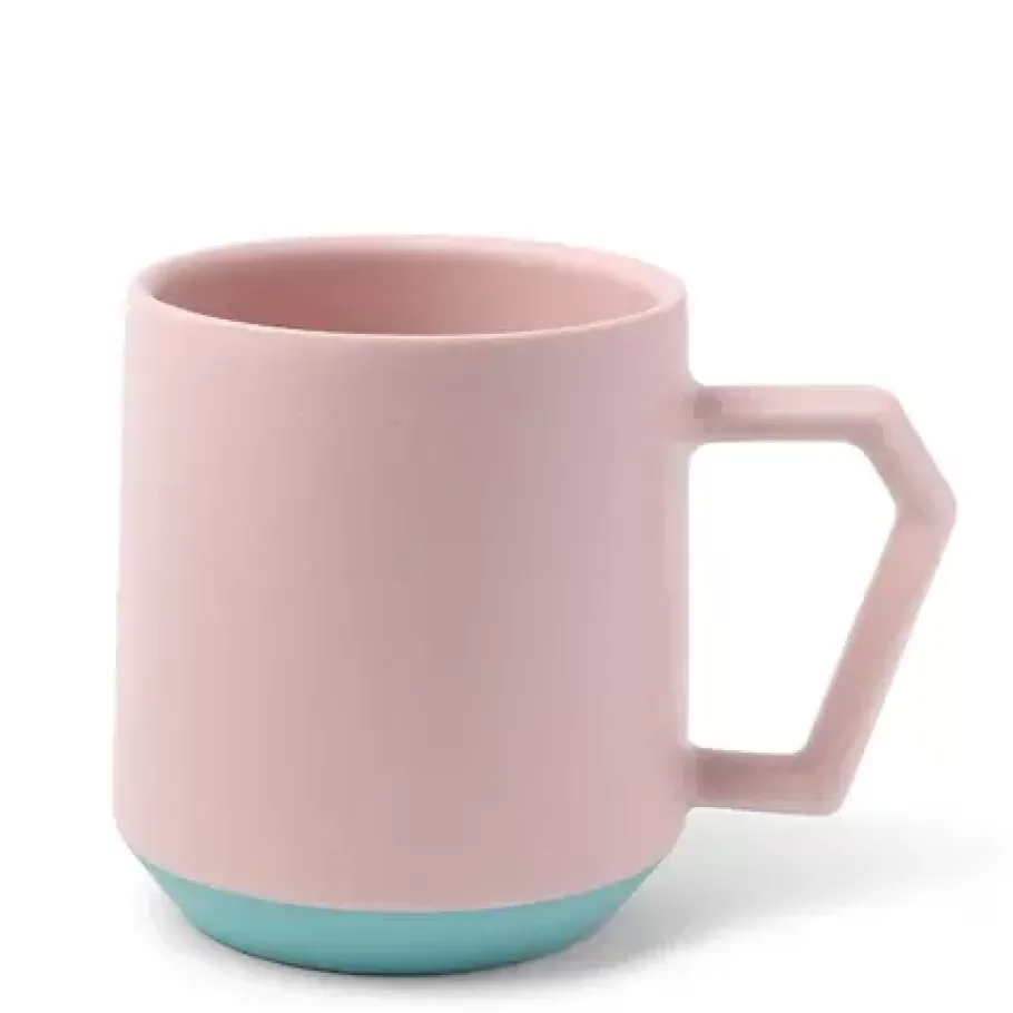 MIYA Company Mugs^Chips 12 Oz. Mug Pastel Pink