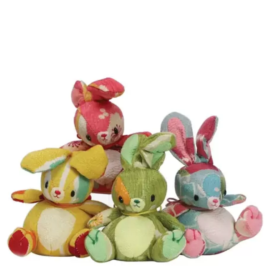 MIYA Company Plush^Chirimen Beanbag Bunny