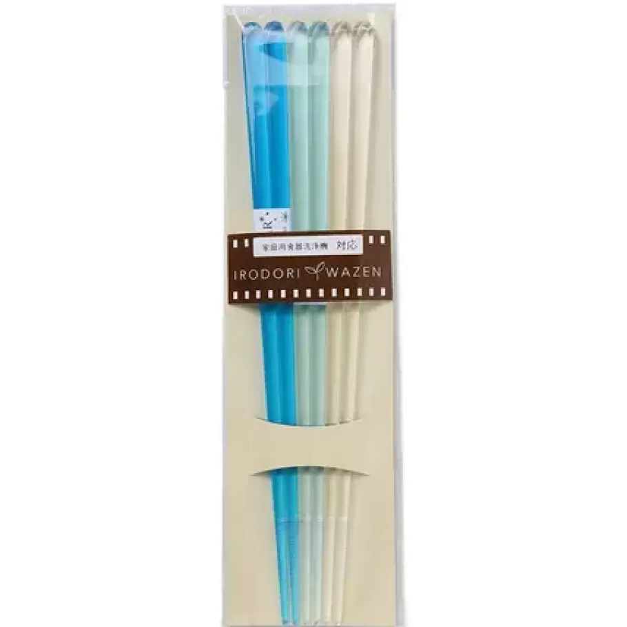 MIYA Company Chopsticks^Chopsticks Acrylic Blue Set/3