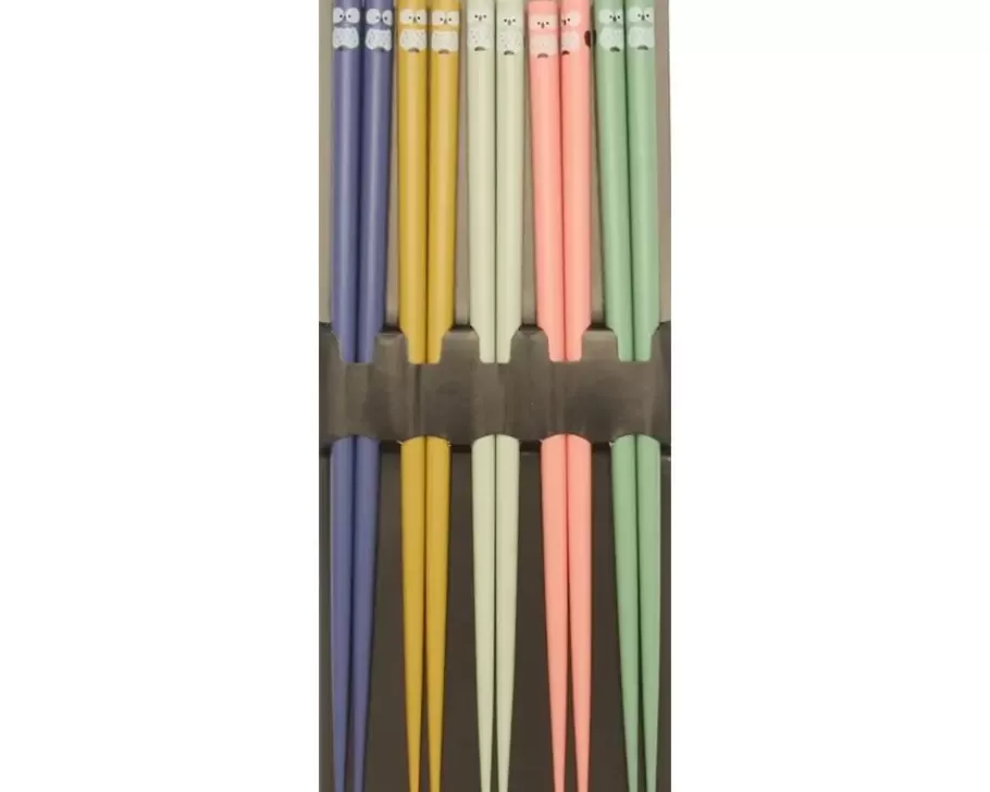 MIYA Company Other^Chopsticks Set Owl Family