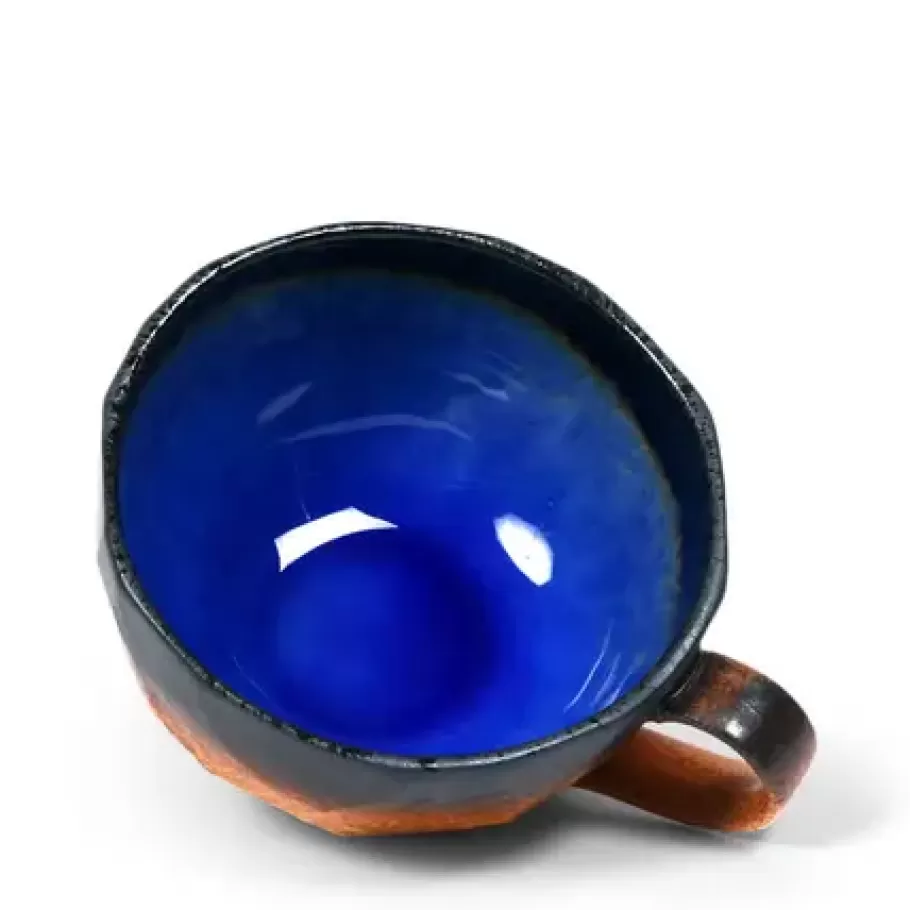 MIYA Company Mugs^Cobalt Blue 8 Oz. Boulder Mug