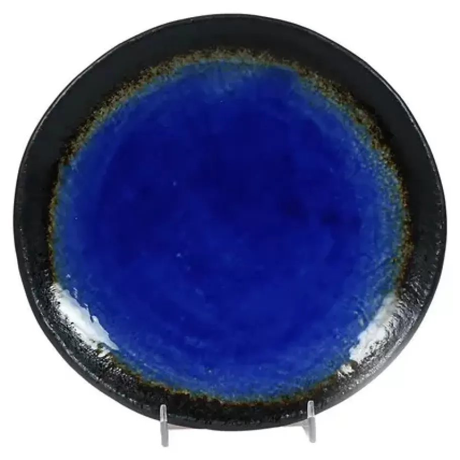 MIYA Company Large Plates^Cobalt Blue 9.5" Round Plate