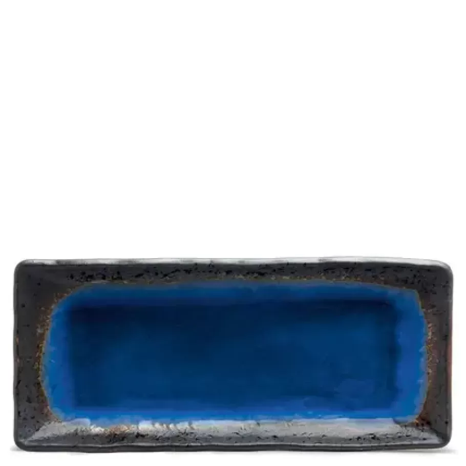 MIYA Company Medium Plates^Cobalt Blue 11.5" X 5" Plate