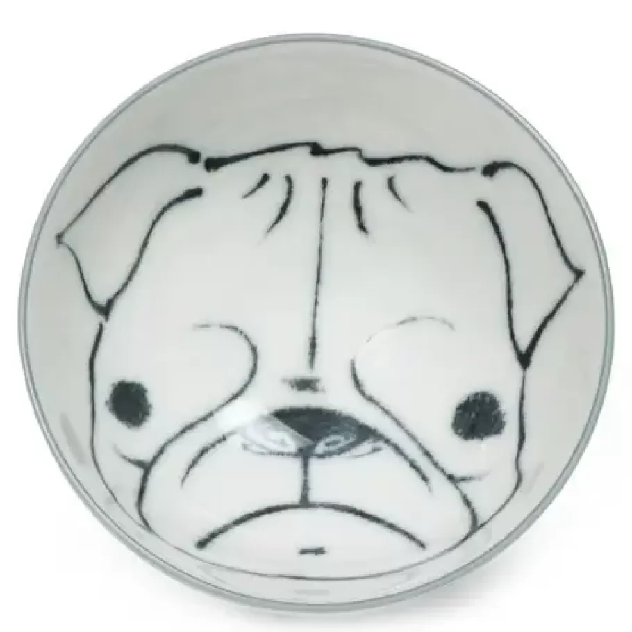 MIYA Company Dogs^Dog Days 4.5" Rice Bowl - Pug