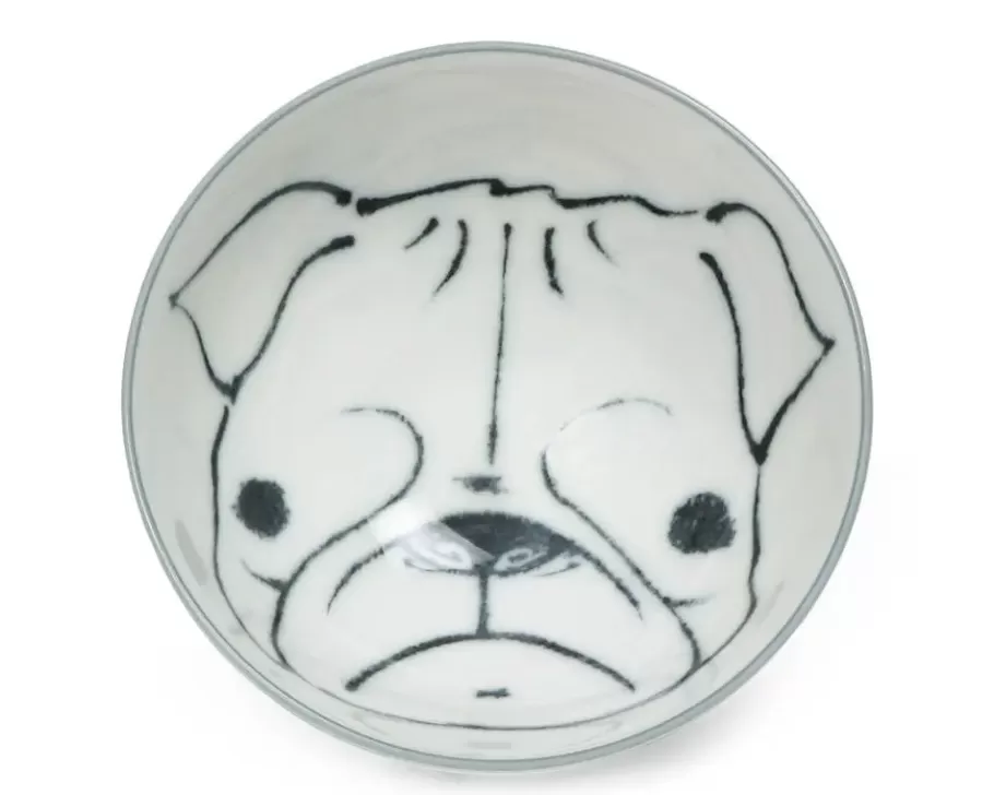 MIYA Company Dogs^Dog Days 4.5" Rice Bowl - Pug