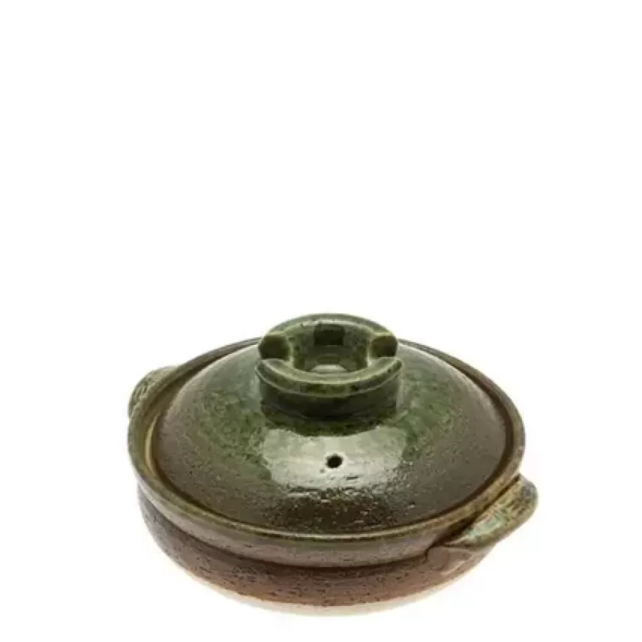 MIYA Company Donabe Casseroles^Donabe Casserole Earth Green 6-Go