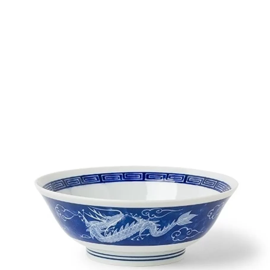 MIYA Company Ramen Bowls^Dragon Blue 7.75" Bowl