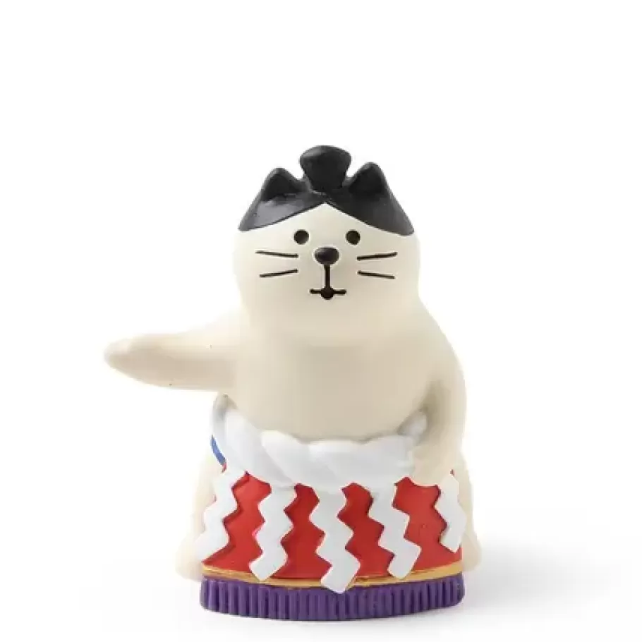 MIYA Company Cats^Figurine Sumo Cat