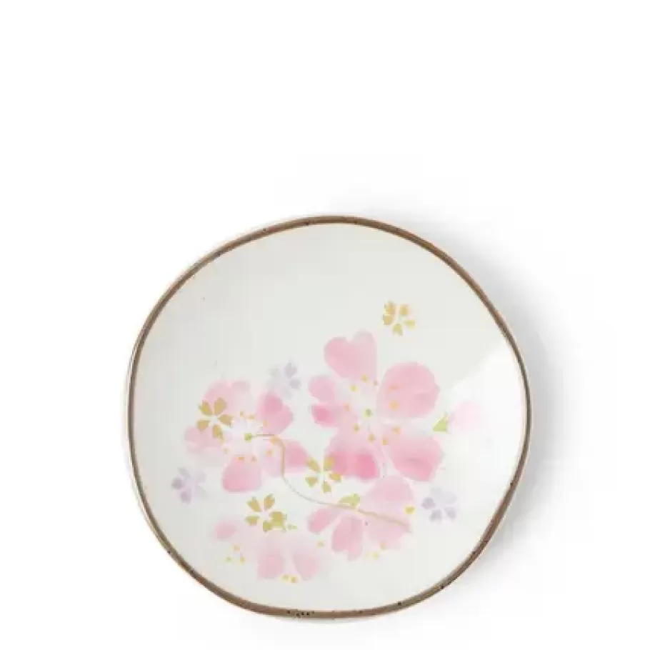 MIYA Company Small Plates^Floral Mini Plate Cherry Blossom