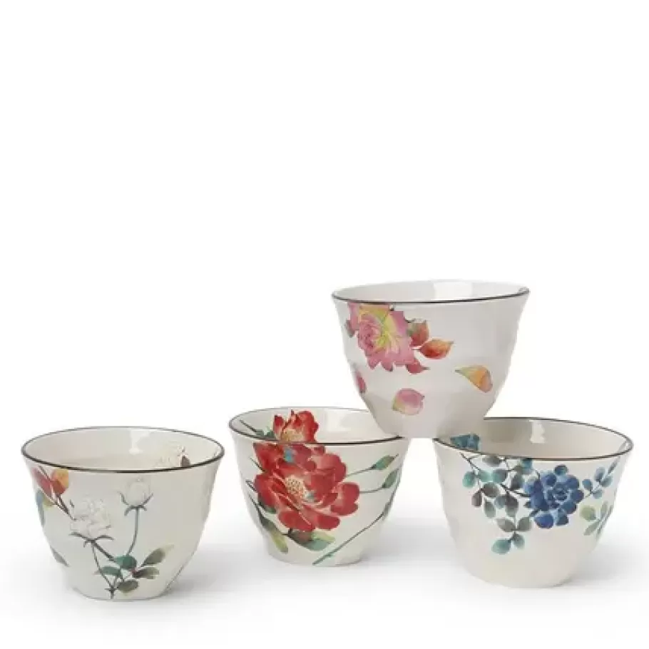 MIYA Company Cup/Mug Sets^Floral Summer 7 Oz. Teacup Set