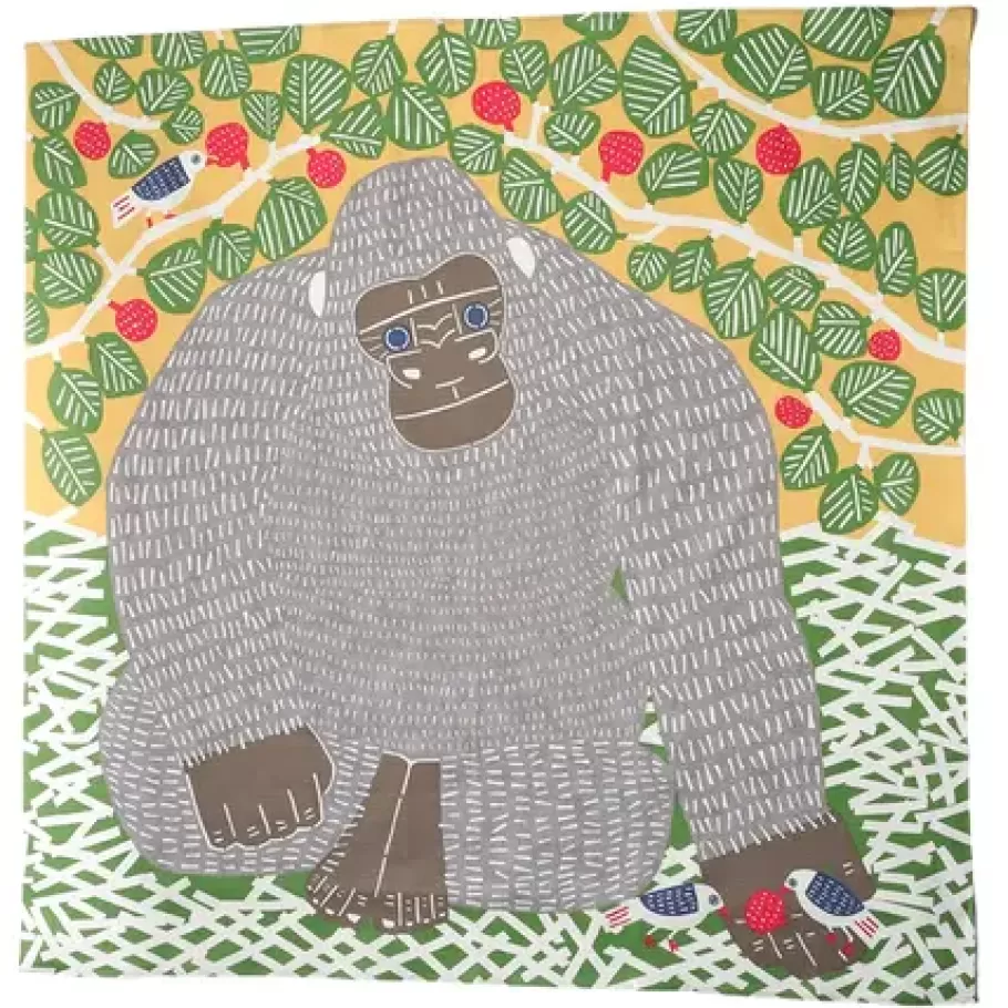 MIYA Company Furoshiki & Tenugui^Furoshiki Gorilla 41"