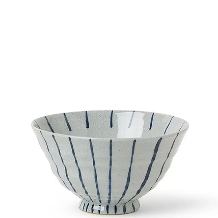 MIYA Company Rice Bowls^Gray & Blue Rice Bowl