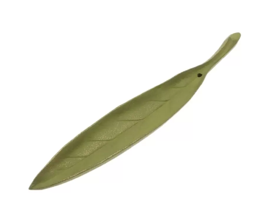 MIYA Company Incense^Incense Holder Gold/Spring Grass Leaf