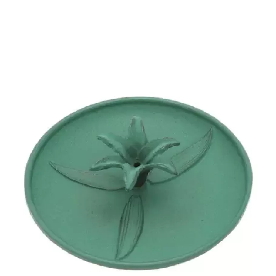 MIYA Company Incense^Incense Holder Green Lily