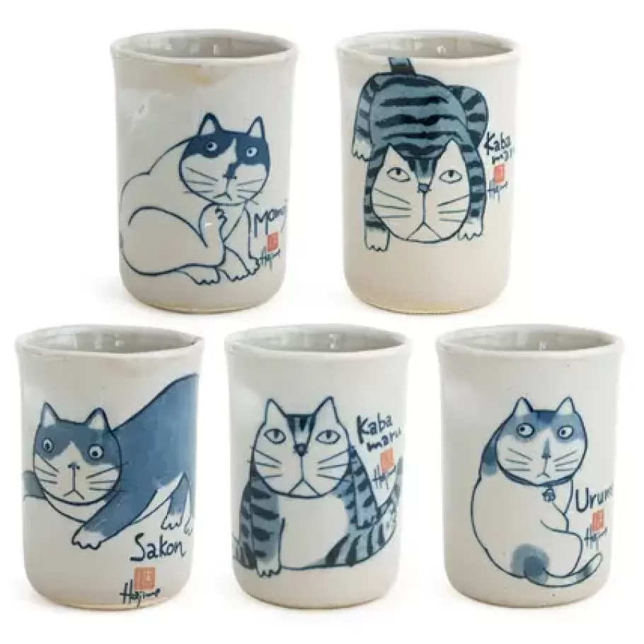 MIYA Company Cats^Kabamaru 6 Oz. Cup Set