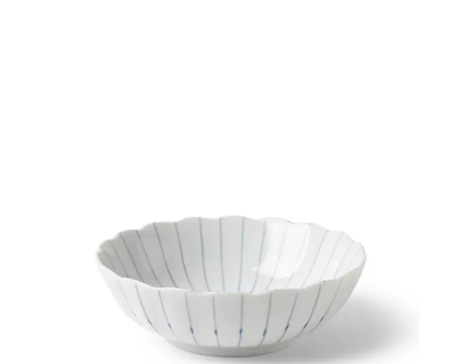 MIYA Company Shallow Bowls^Kasa Lines 6.25" Bowl