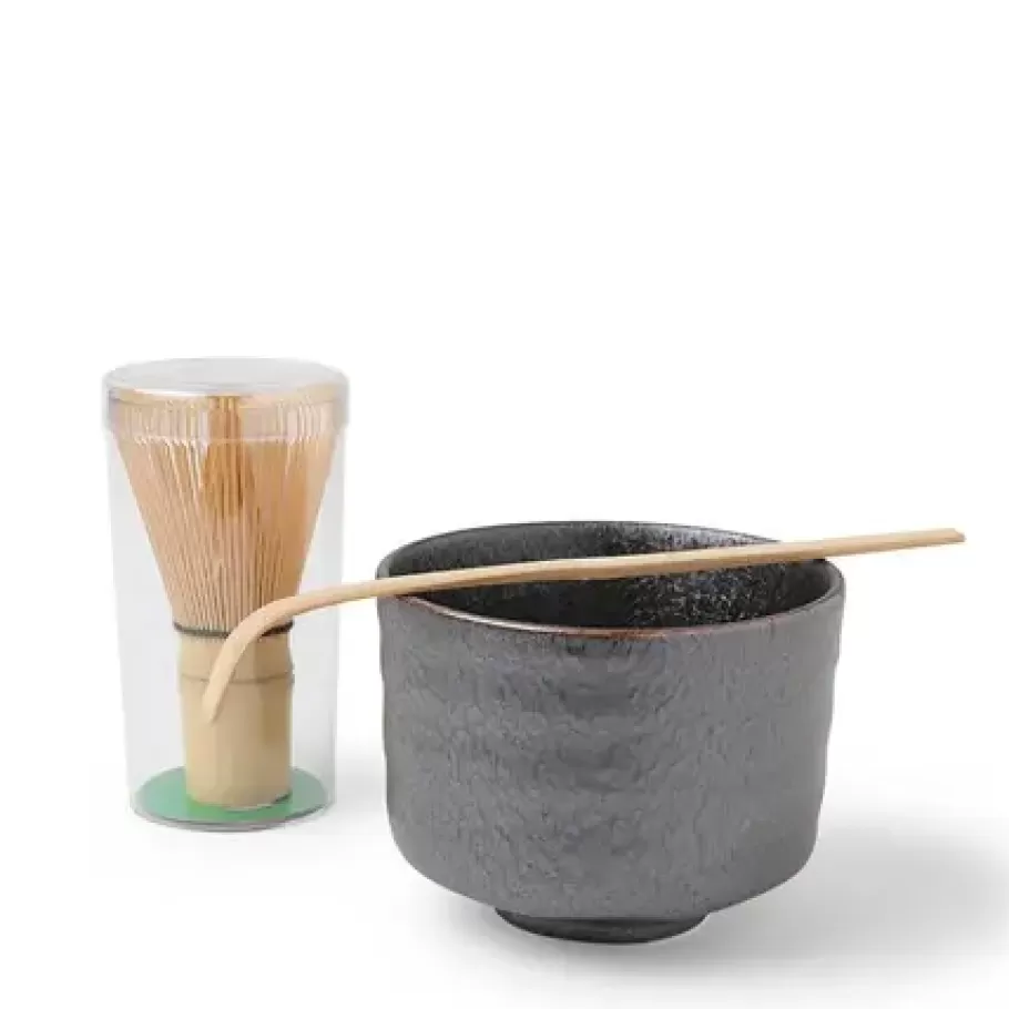 MIYA Company Matcha Bowls & Accessories^Matcha Set Peacock Sepia