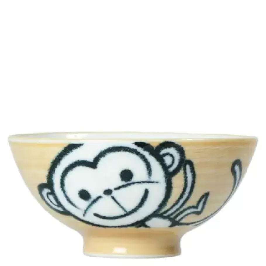 MIYA Company Bowls^Monkey 4.5" Rice Bowl