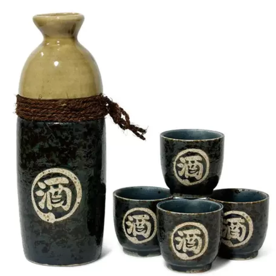 MIYA Company Sake Sets^Nawamaki Sake Set