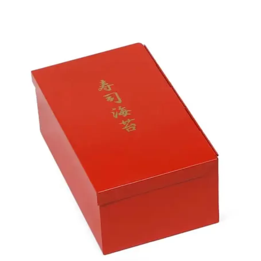 MIYA Company Sushi Prep^Nori Box Tin - Red