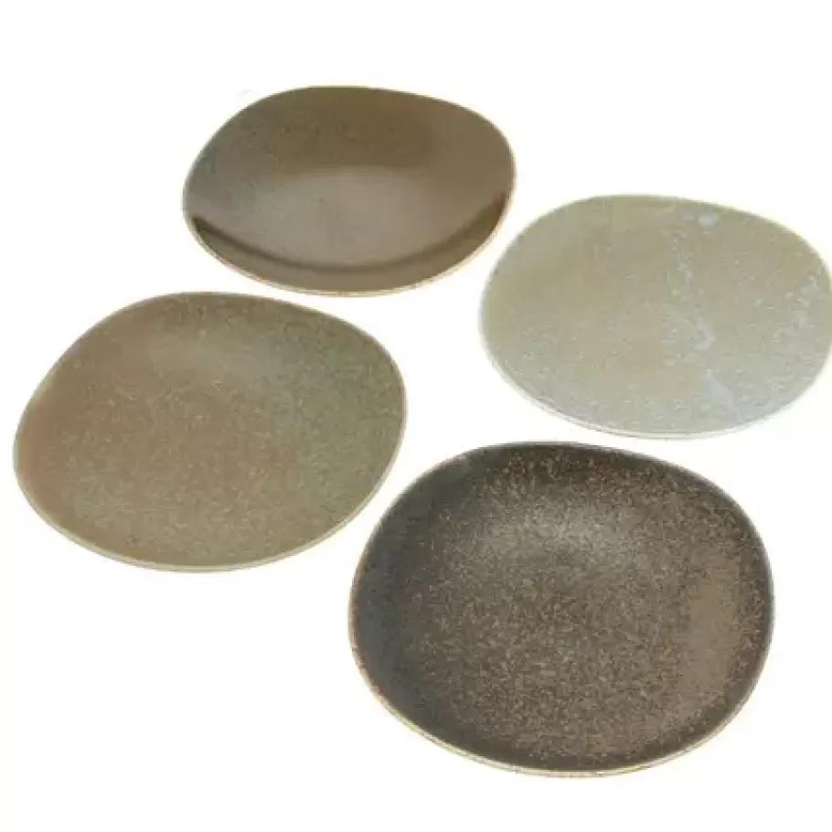 MIYA Company Plate Sets^Pacific Forest Matte Plate Set 5-3/8"