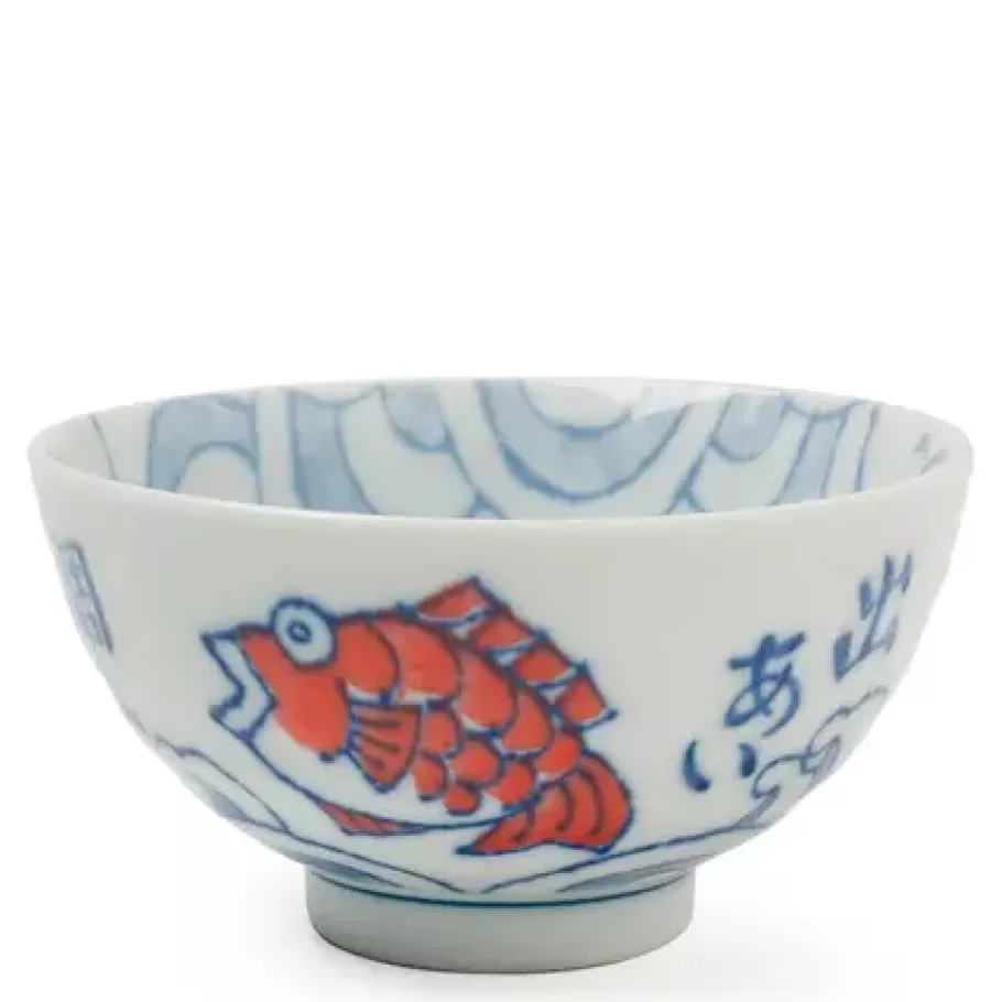 MIYA Company Bowls^Red Tai 4.5" Rice Bowl