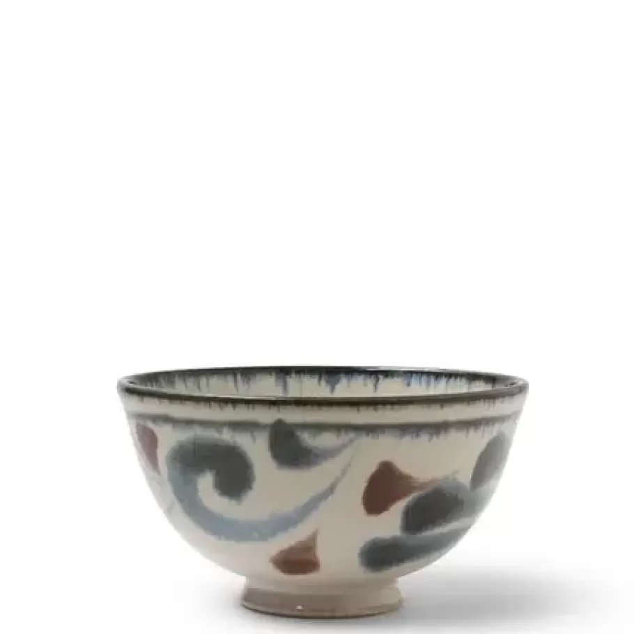 MIYA Company Rice Bowls^Rustic Blue Vines Rice Bowl