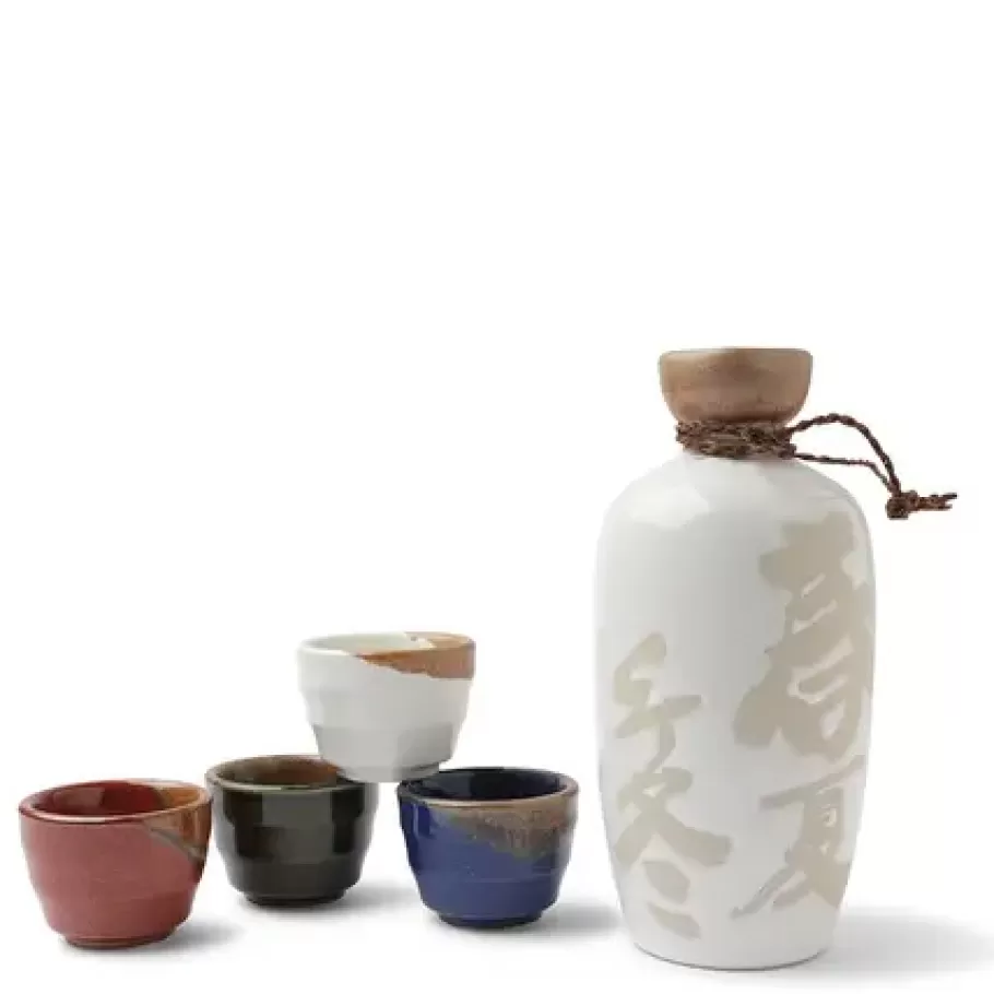 MIYA Company Sake Sets^Sake Set Nyuhaku Four Season