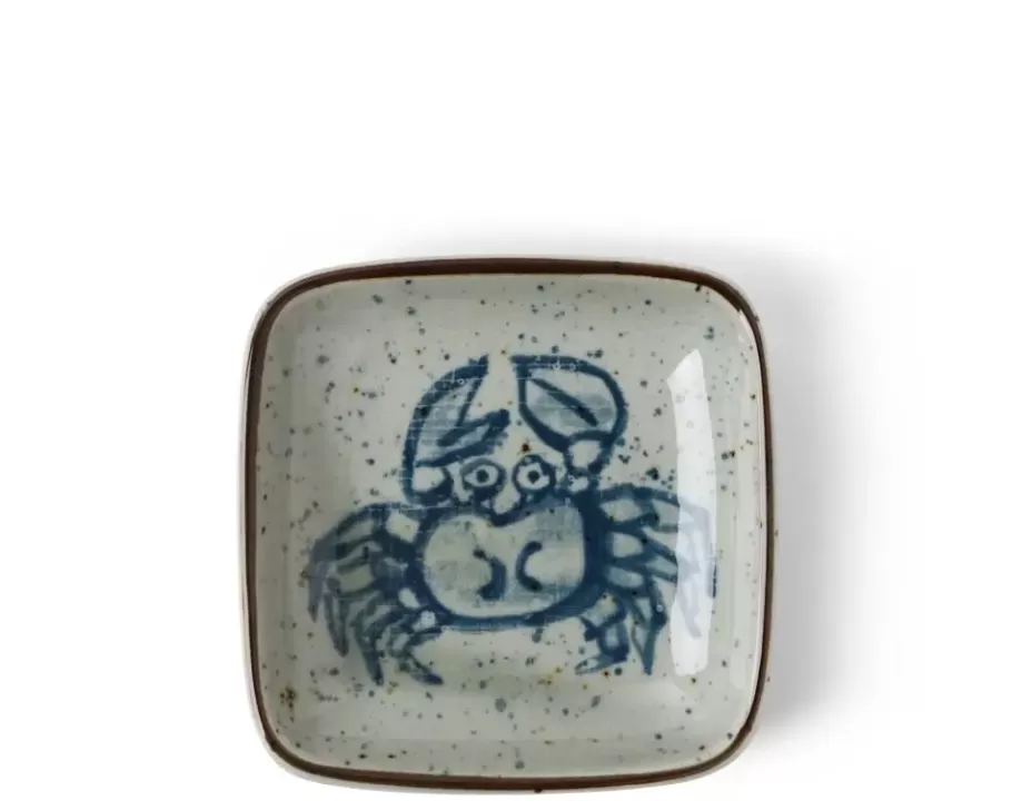 MIYA Company Fish^Sauce Dish 3.5" Crab