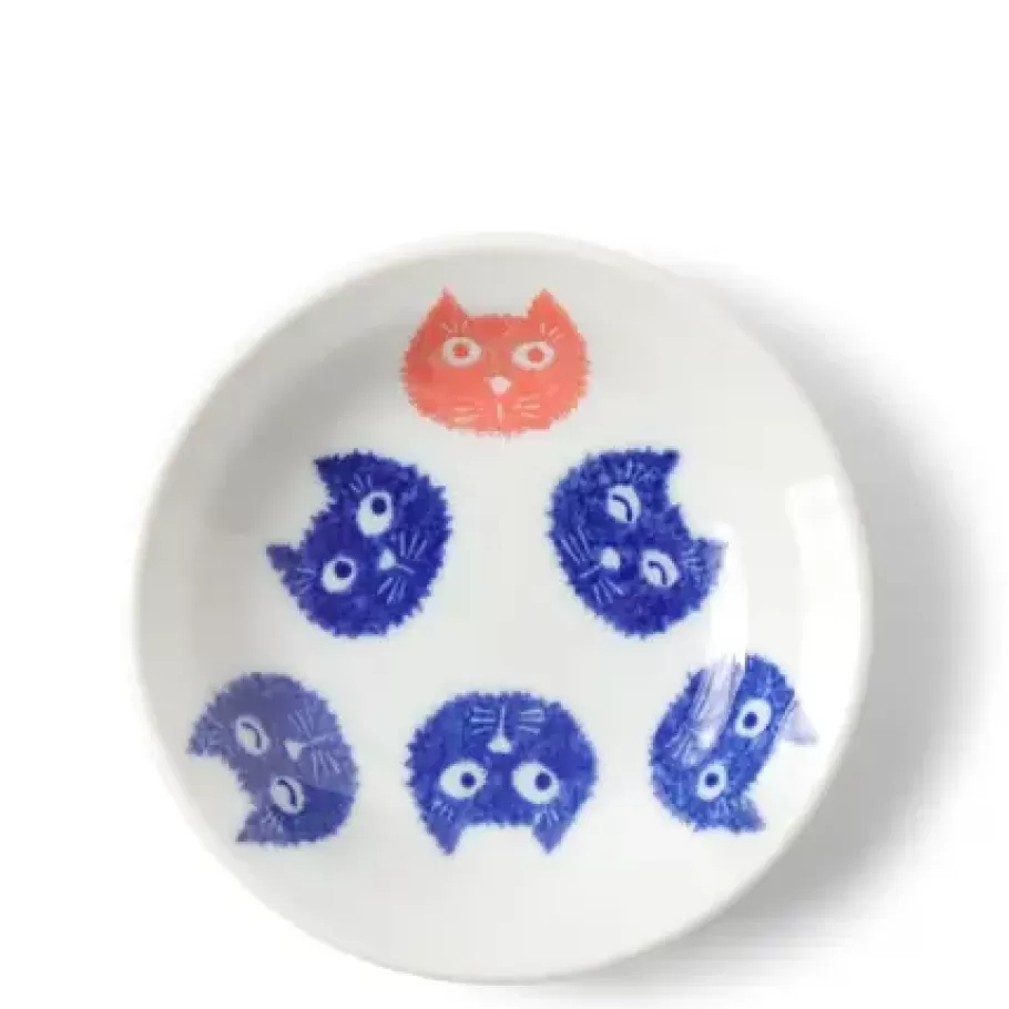 MIYA Company Other^Sauce Dish Cat Furry Faces