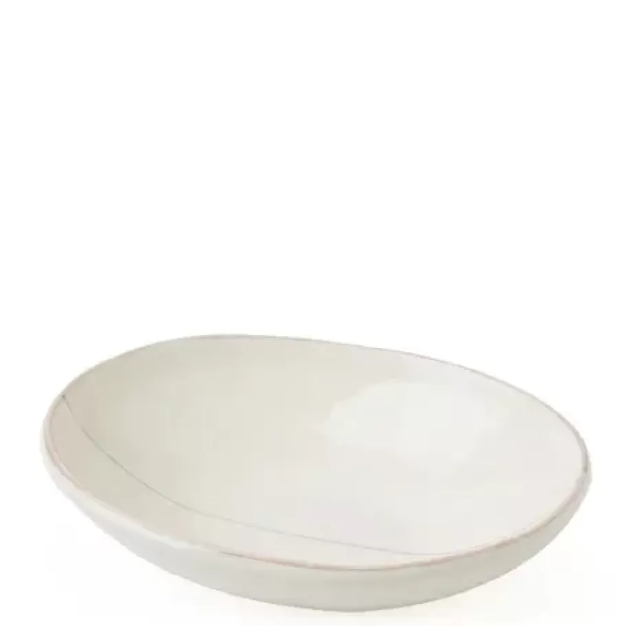 MIYA Company Shallow Bowls^Shiratama 6.5" X 5" Oval Bowl