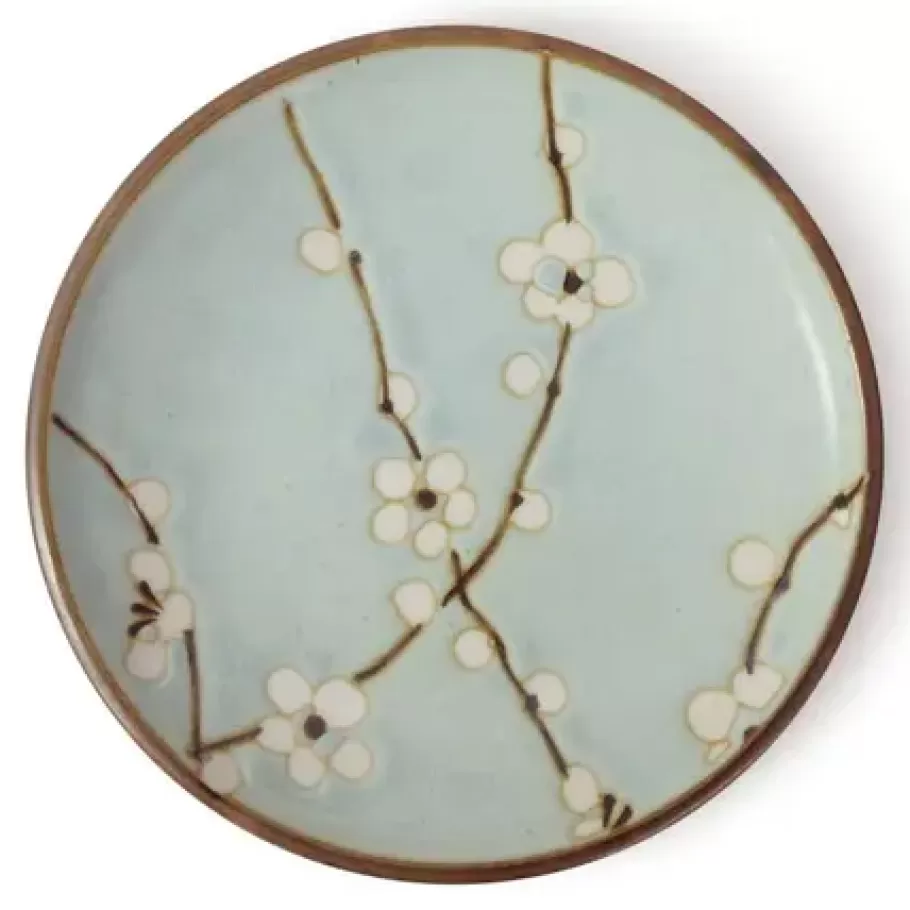 MIYA Company Small Plates^Spring Blossoms 4.75" Round Plate